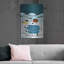 Art mural en métal luxueux «Skating On The Pond» par C Munro, 24 po x 36 po-114970566