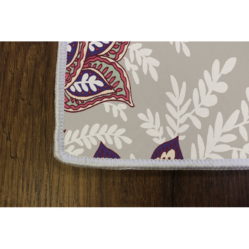 Tapis 100% polyester de qualité supérieure, imprimé en 3D, 4 po x 6 pi, hauteur de poils de 0,04 po | Antibactérien, points antidérapants en PVC, lavable à la machine | Idéal pour le salon, la chambre à coucher et la salle de jeux, design élégant et durable