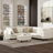 Ava Mid Century Corner Sectional Sofa