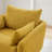 Boucle Swivel Armchairs Set Of 2, Modern Deep Seating Lounge Chairs With Accent Pillows-1828404384