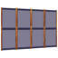 Metts 457.2cm H Solid Wood Folding Room Divider-803666818-803666824-803666831