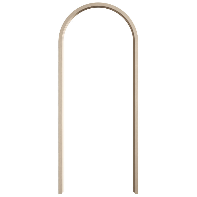 Blonde Oak Curved Internal Door Lining, 76.2cm x 198.1cm