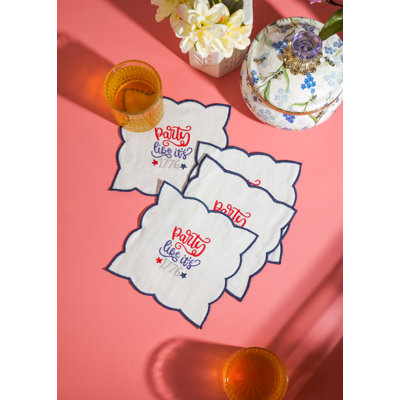 Ensemble de 4 serviettes de table The Heritage Party