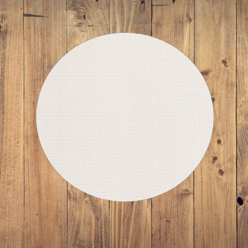 Sous-tapis antidérapant Larkin (0,12 po), Rond 5 pi 6 po, 0.12"