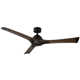 Woody 3 - Blade Outdoor/Indoor Smart Propeller Ceiling Fan with LED Light Kit and Remote Control Included, Works With Alexa and iOS or Android App