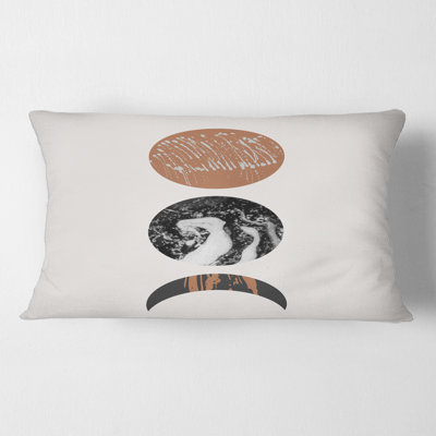 Abstract Throw Pillow