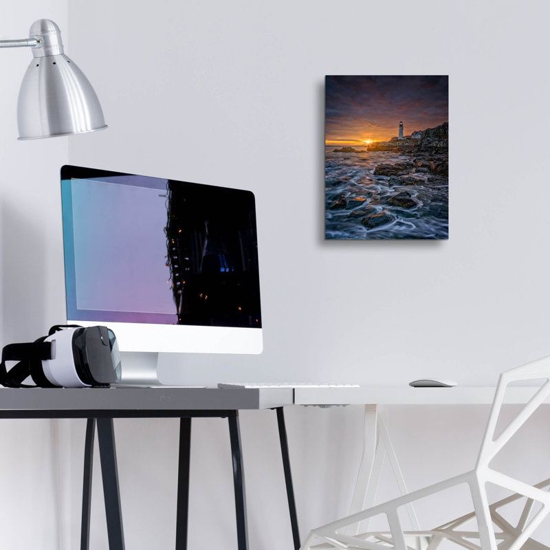 «Shining Through» par Rick Berk, art mural en verre acrylique, H 16 po x l 12 po x P 0,13 po
