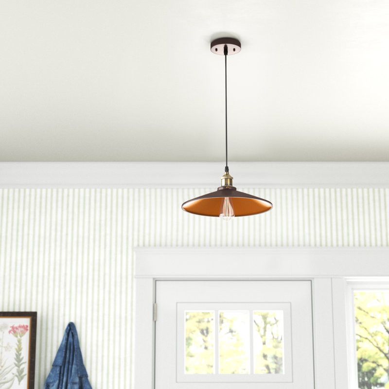 Luminaire suspendu conique à 1 lumière Holbeach