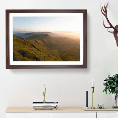 Pen Y Fan in the Brecon Beacons Wales - Picture Frame Painting Print