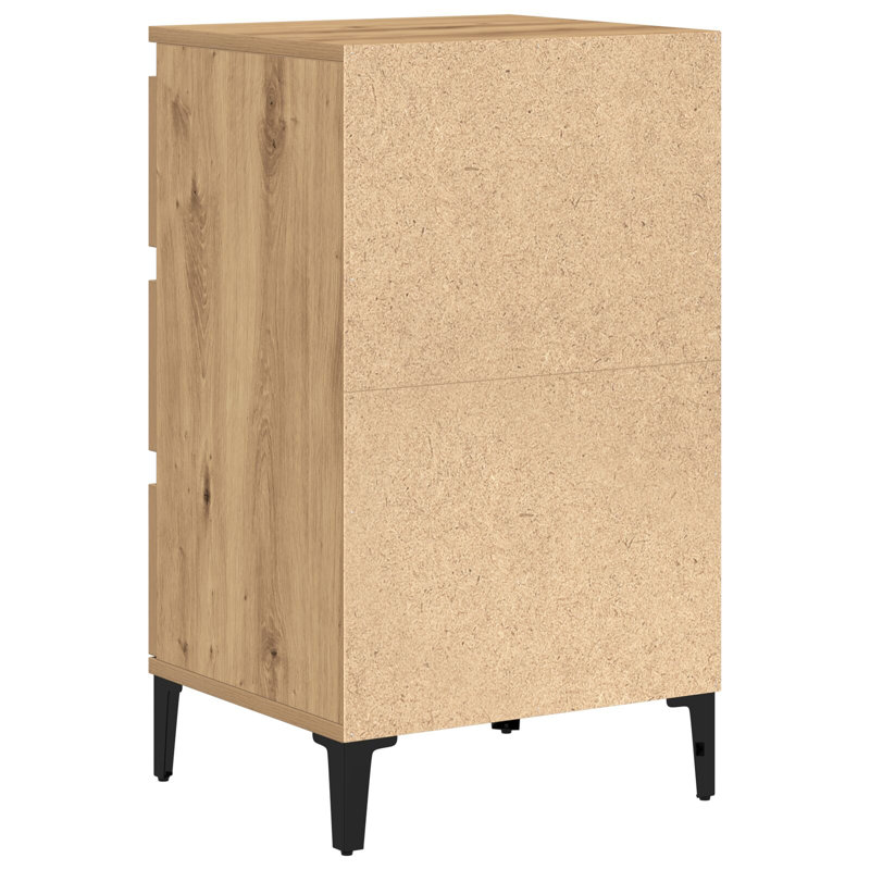 Bedside Cabinet, Artisan Oak