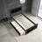 Platform Bed with Twin Size Trundle-1020442982