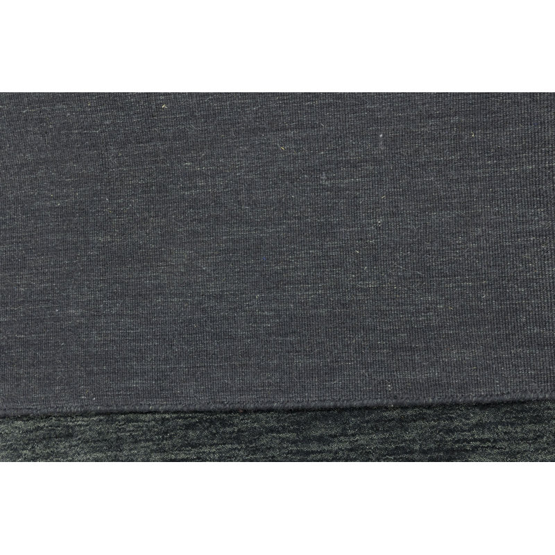 Greilickville Hand Loomed Gabbeh Rug, 100% Wool, Solid Color, Fade & Stain Resistant, Durable, All Sizes, India-Made.
