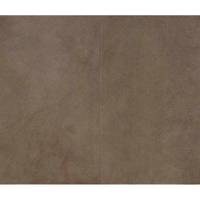 Square Leather Ottoman