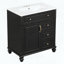 Meuble-lavabo de salle de bain de 30 pouces avec lavabo-150173834-150173852