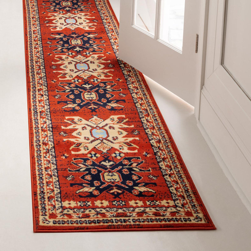 Eesi Oriental Indoor Rug, Runner 3' x 16'5"