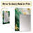 Green and Gold Serene Cascade II - Abstract Large Wall Mirror, Modern Decorative Mirror, Printed Metal Art-566761473