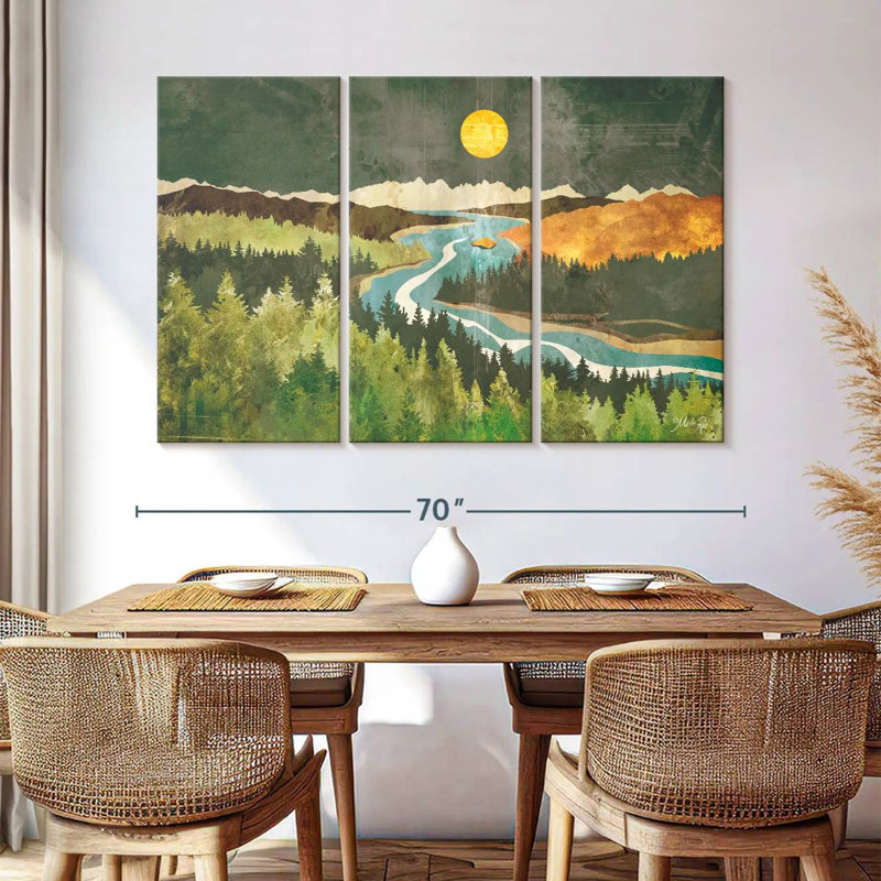 Alvord Mountain clair de lune, H 42 po x l 65 po