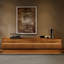 Meuble télé Mid-Century moderne avec lumière DEL, entièrement assemblé-531049372-531049373