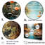 Ensemble de salon mural Tranquil Lakes Rivers Urban Symphony IV - River-107743601-107743611