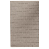 Geometric Area Rug in Light Brown