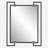 Ahl Iron Rectangle Wall Mirror