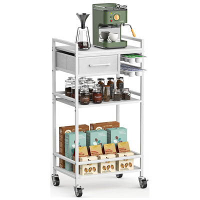 Coffee Station Cabinet with Pod Drawers by 17 Stories