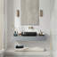 Lavabo vasque ovale en résine