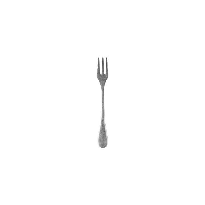 Vintage Cake Fork - 24 Pieces - Pewter Rainbow, Stainless Steel
