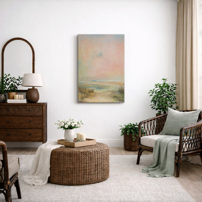 Coucher de soleil sur le coucher de soleil, art de paysage, photos de salon, impression sur toile encadrée