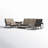 Bertolde 7 - Person Patio Conversation Set with Cushions