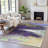 Machine Washable Indoor/Outdoor Xhevrie Purple Rug-111823633