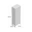 Antonia 2 Door Manufactured Wood Wardrobe