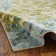 SantaCruz Floral Blue/Green/Grey Area Rug