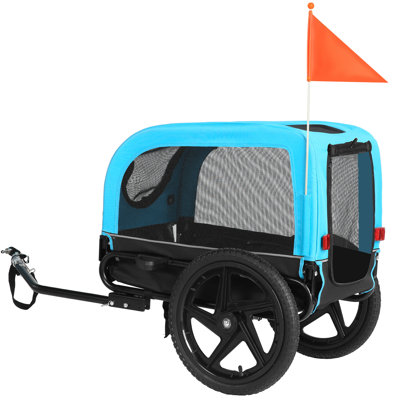 Remorque pliable pour vélo pour petits et moyens animaux
