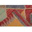 Tapis tissé à plat kilim légumes 5 x 7