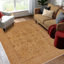 Tapis unique beige / brun clair de 9 pi 1 po x 11 pi 8 po Annie par Arshs Fine Rugs
