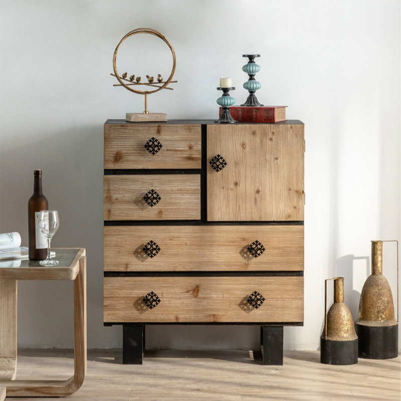 Armoire d'appoint Modern Burlywood