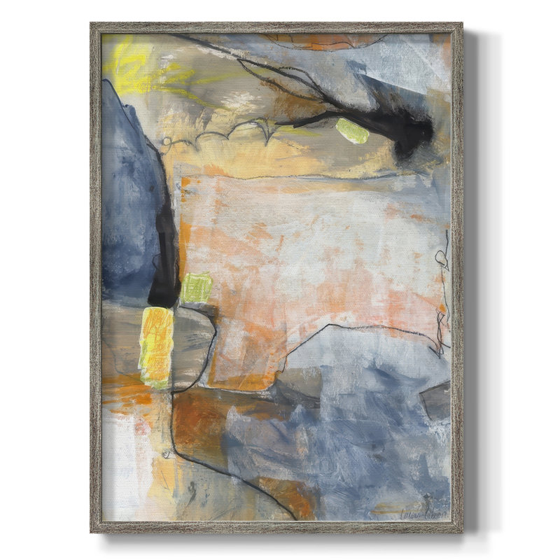 Lost in Reality II Framed Print - Solid Wood, 11" H x 9" W