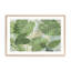 «Tropical Jade Oasis» encadré sur papier par Max Maxx Print-589341166-589341178