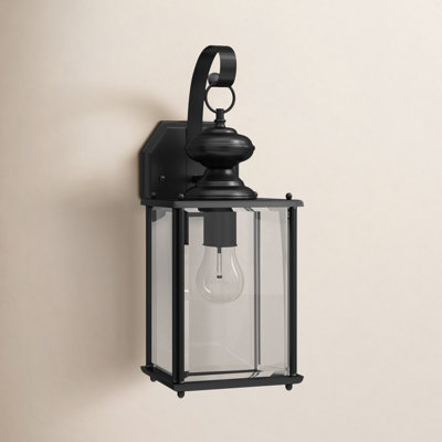 Tiernan Single Light Outdoor Aluminum Wall Light