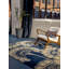 Hand Tufted Wool Floral Area Rug in Midnight/Beige-322808801