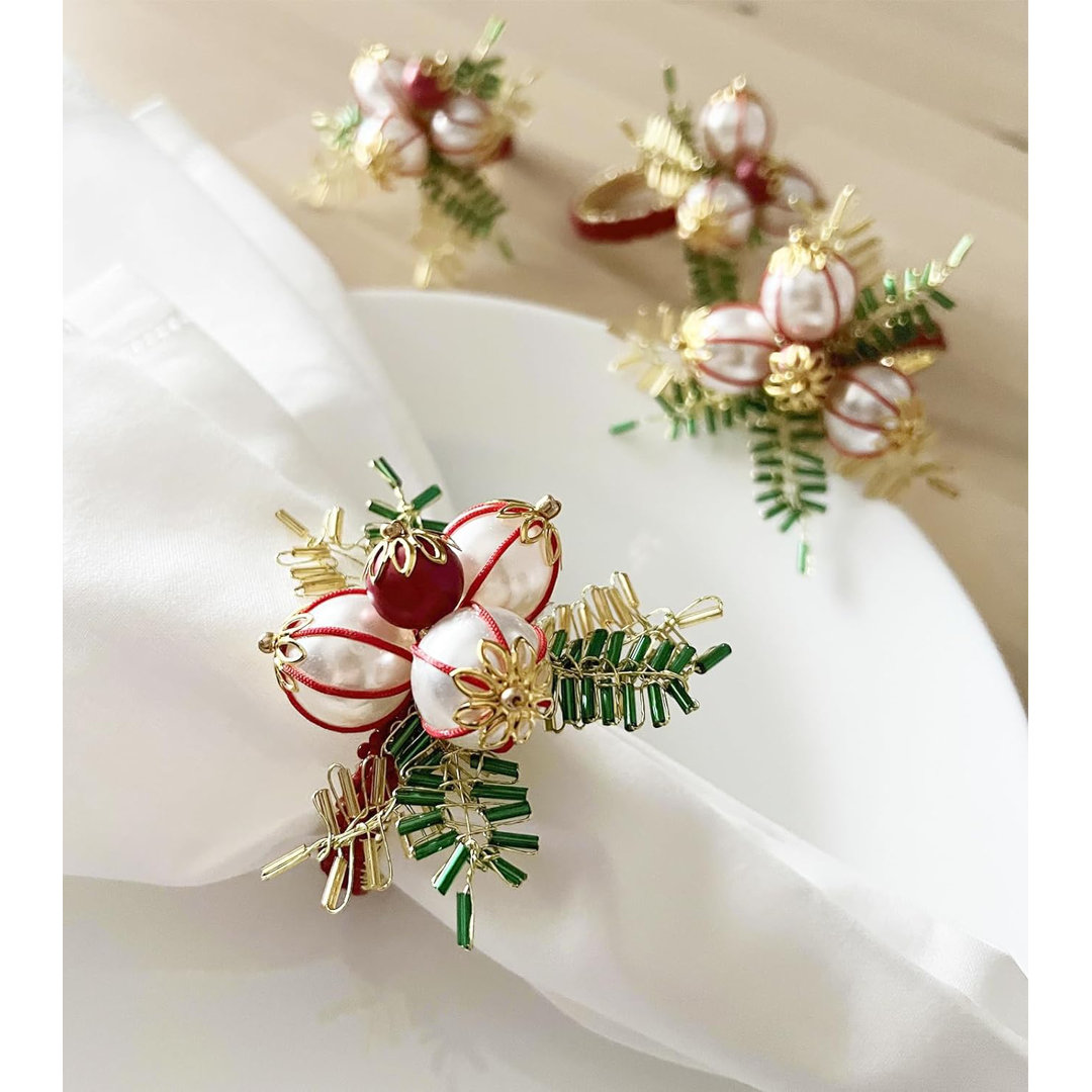 Iron Napkin Ring (Set of 4) The Holiday Aisle®