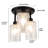 Cheneyville Glass Semi Flush Mount