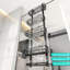 5‑Tier Over‑the‑Door Hanging Shower Caddy, Bathroom Storage Organiser