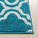 Abdulkadir Power Loom Blue Rug
