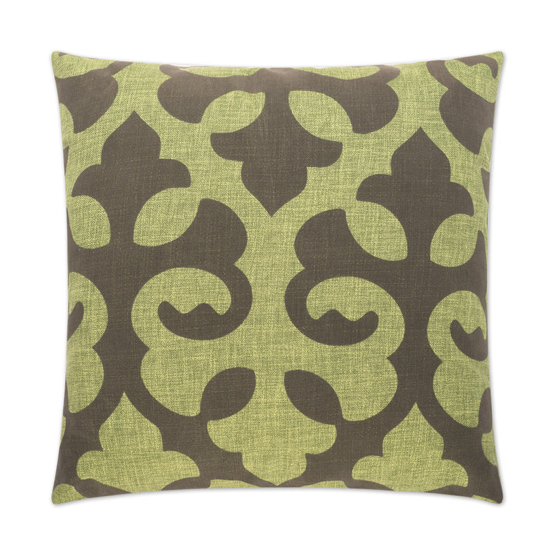 Harlow Damask Throw Pillow, 22"H x 22"W