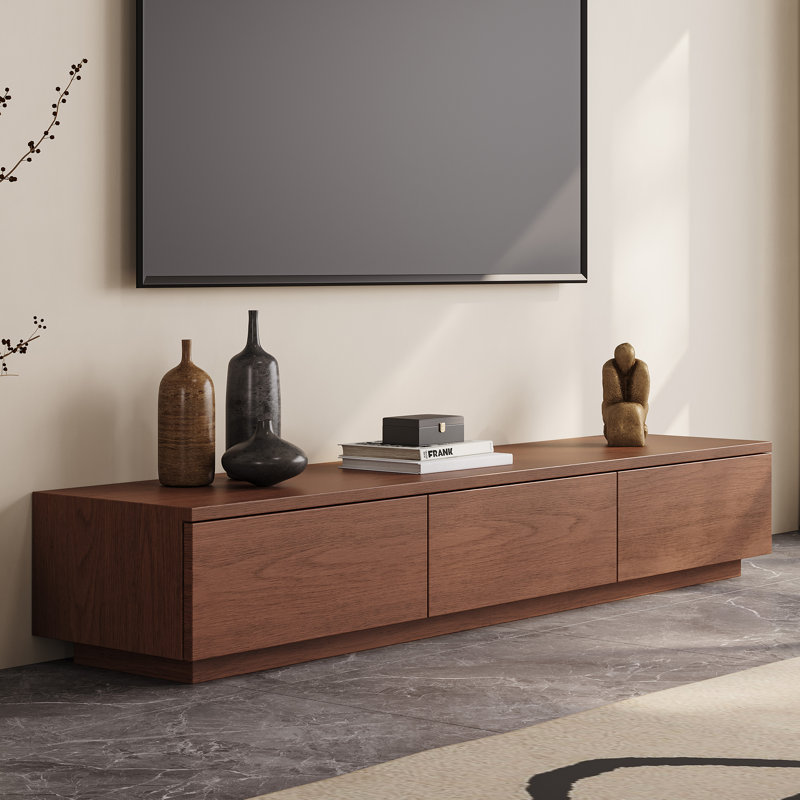 Meuble télé 70,78 po avec rangement, H 13,8 po x L 15,8 po x l 70,9 po