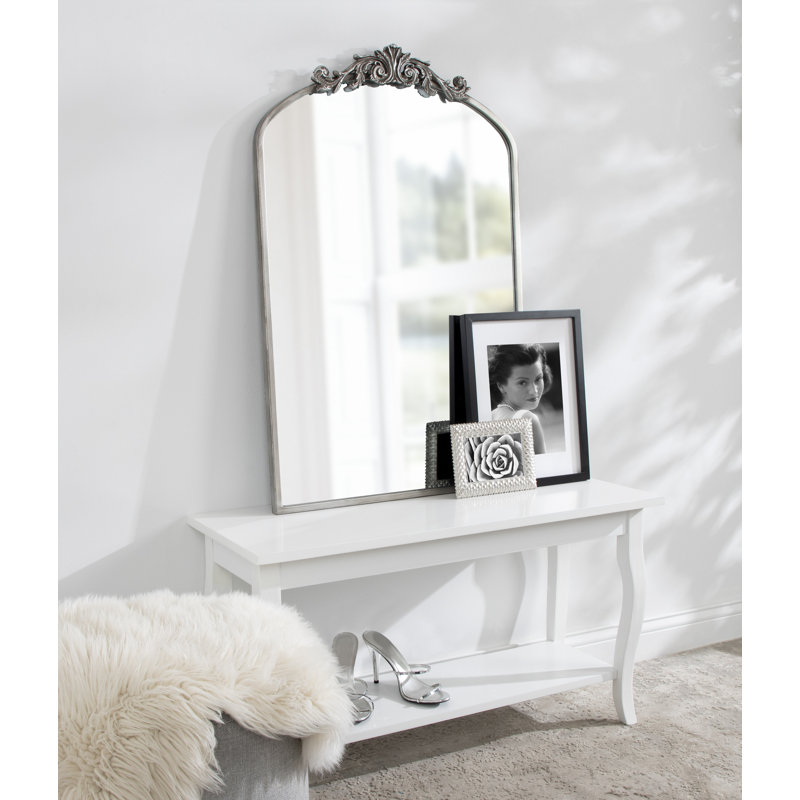 Miroir décoratif Anglo Arendahl, Argent, 36 po x 24 po