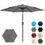 Parasol avec manivelle et inclinaison (sans base)-1572895045