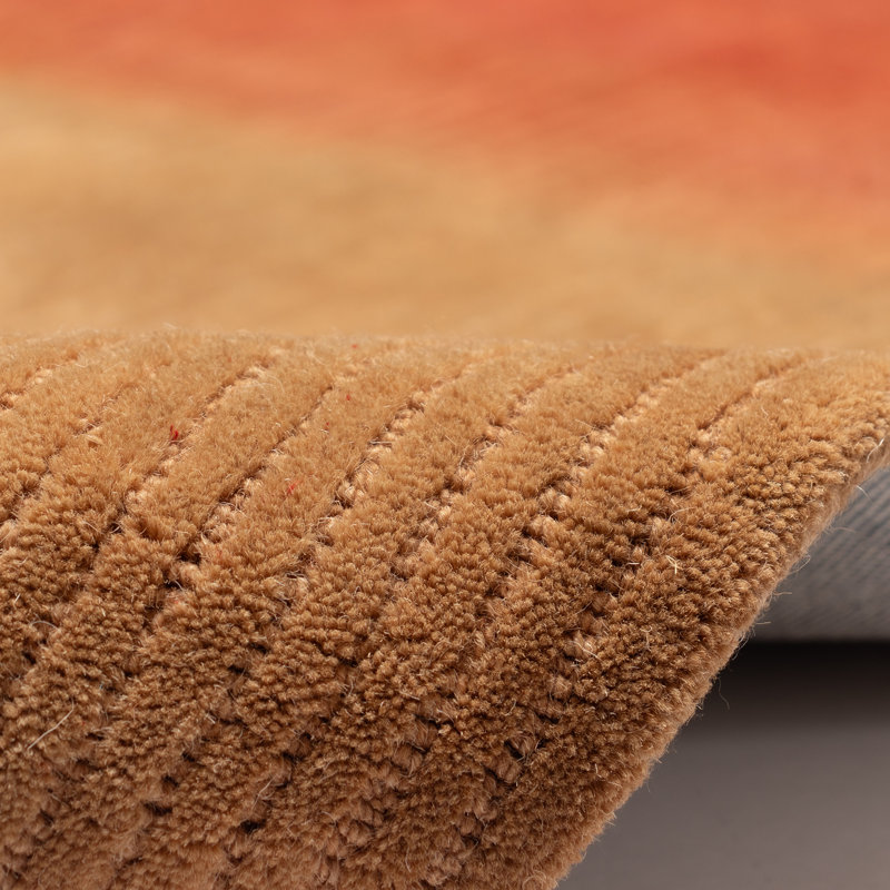 Tapis d'intérieur à rayures tibétaines Gragg, Rectangle 3 pi 6 po x 5 pi 6 po